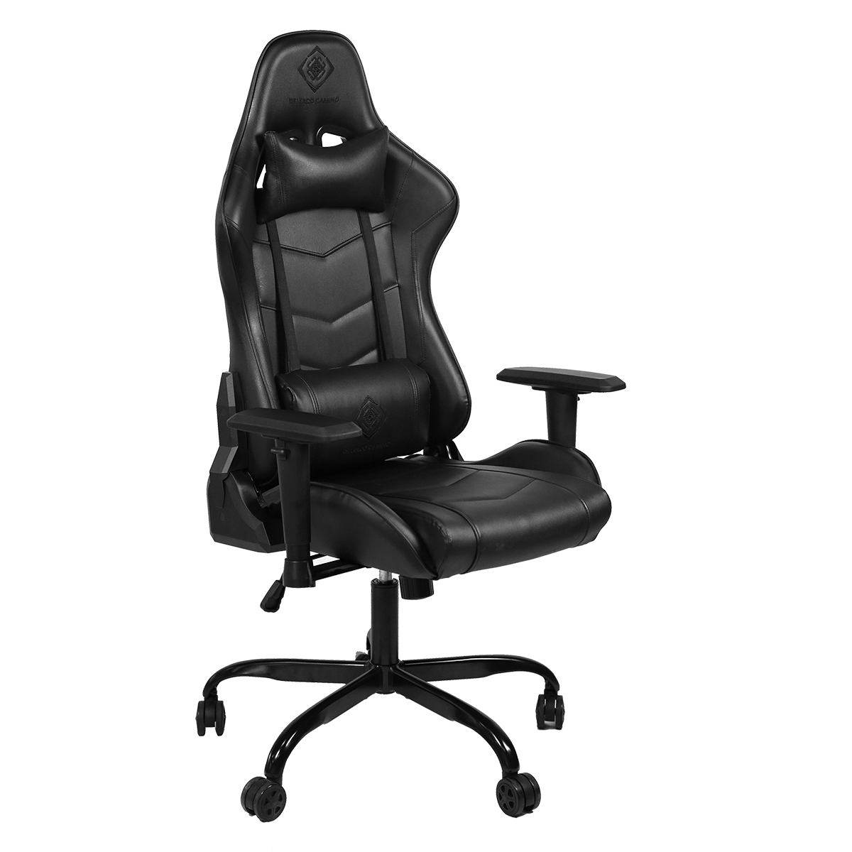 Deltaco Gaming DC210 Ergonomisk Gamingstol, konstläder, svart