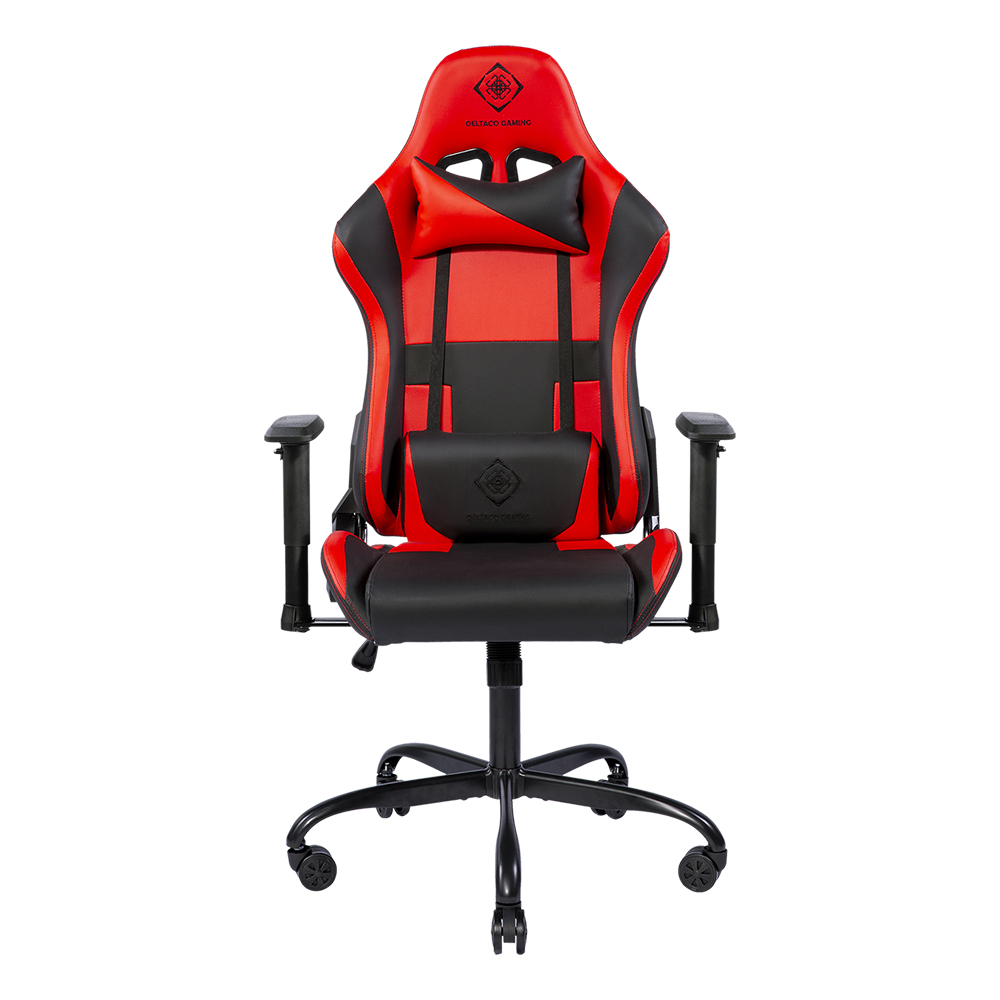 Deltaco Gaming Ergonomisk gamingstol, röd