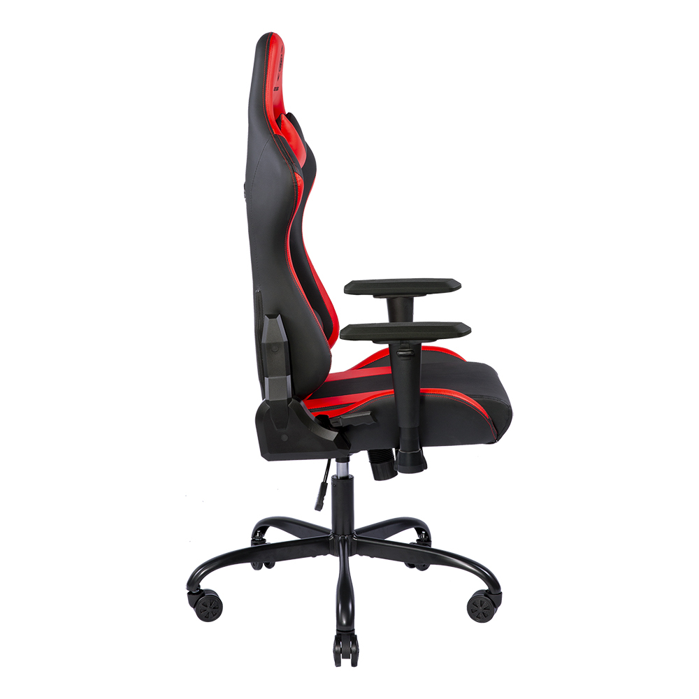 Deltaco Gaming Ergonomisk gamingstol, röd