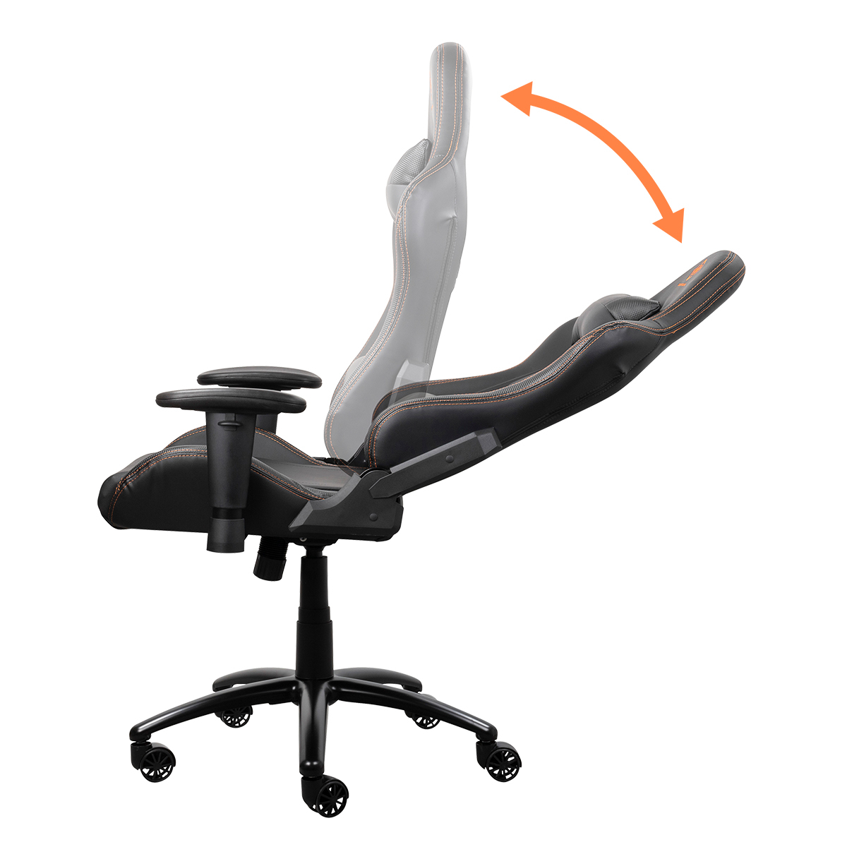 Deltaco Gaming DC310 Ergonomisk Gamingstol i konstläder, svart