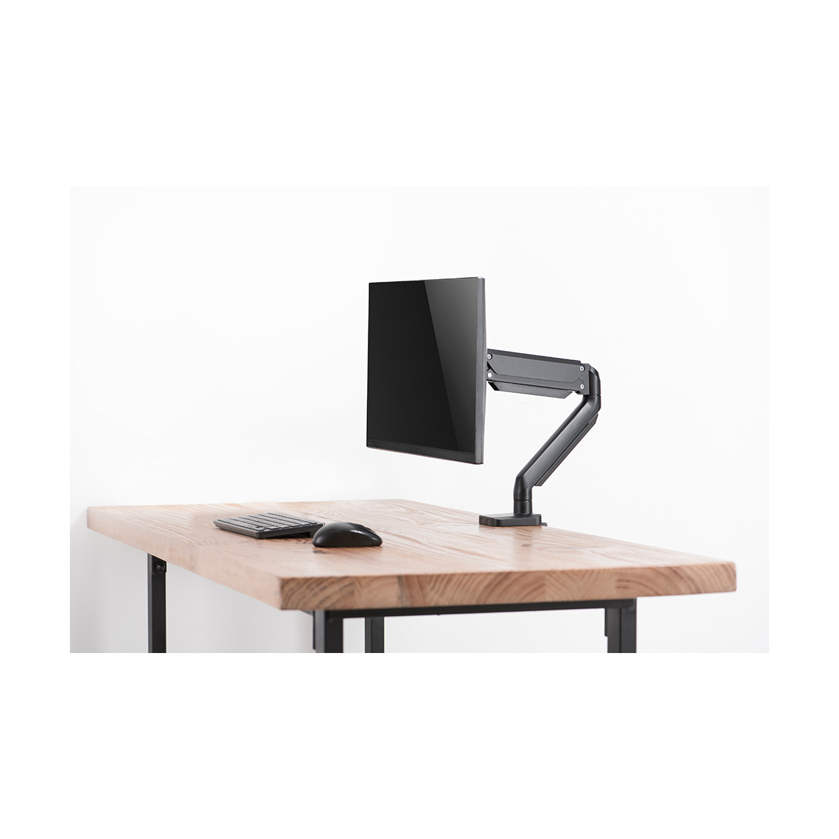 Deltaco Office Singel desk monitor-arm, 17-32 tum,1.5-8kg