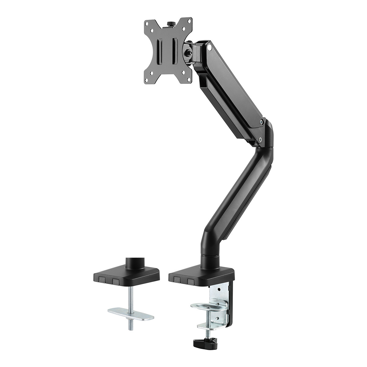 Deltaco Office Singel desk monitor-arm, 17-32 tum,1.5-8kg