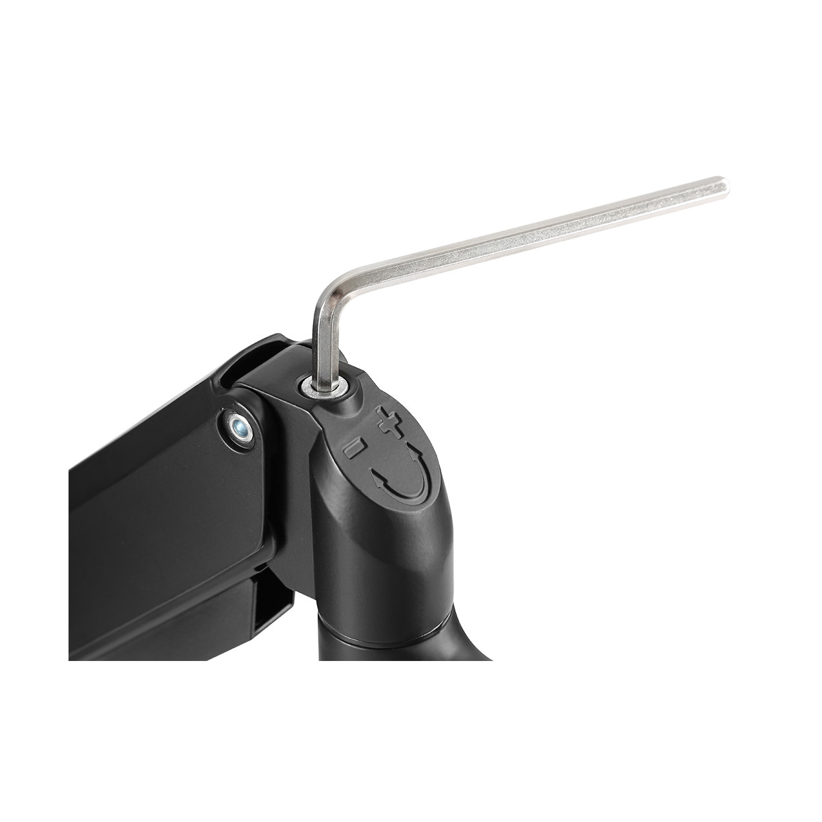 Deltaco Office Singel desk monitor-arm, 17-32 tum,1.5-8kg