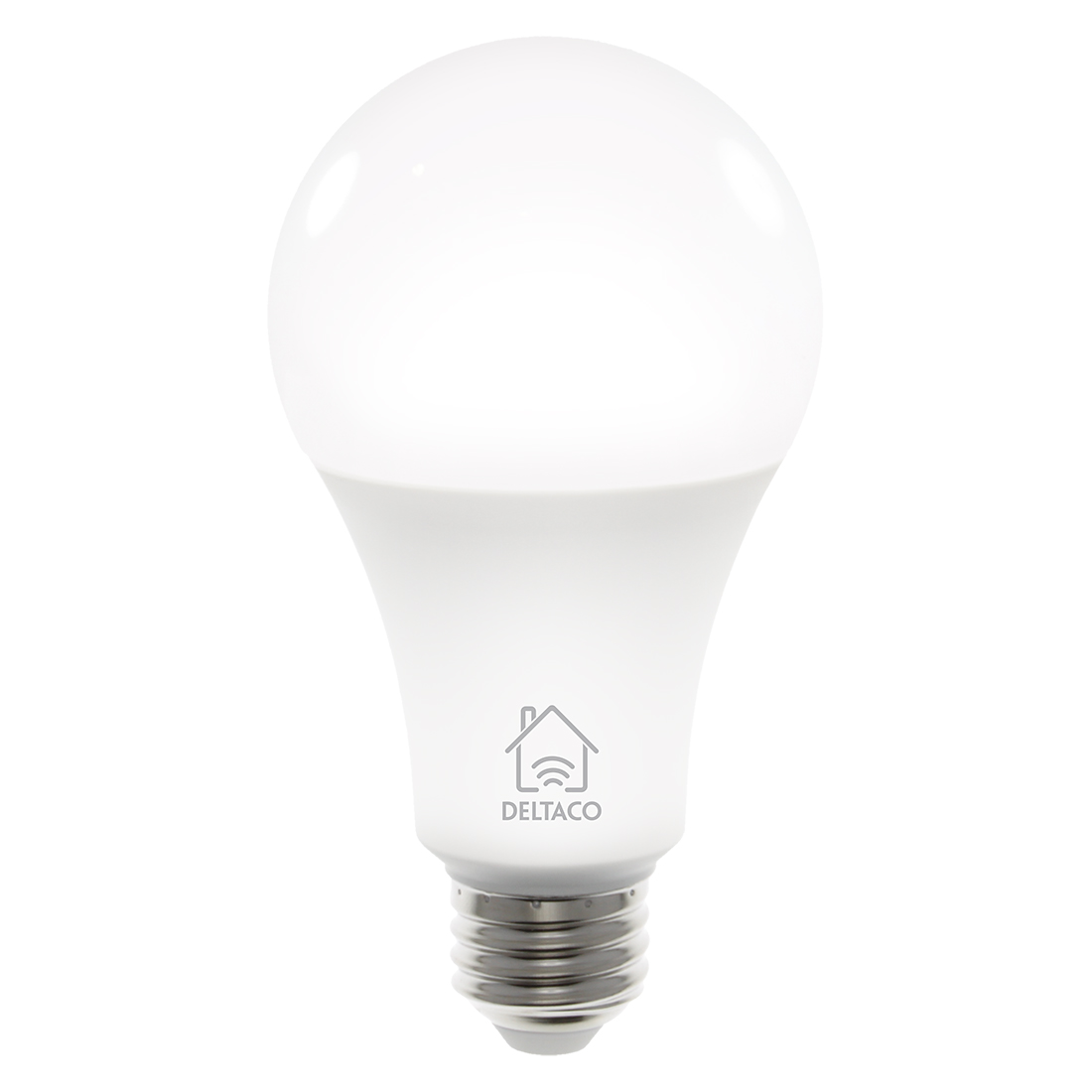 Deltaco Smart Home LED-lampa, E27, WiFi, 9W, 2700K-6500K, dimbar