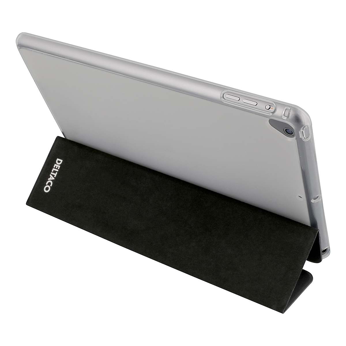 DELTACO fodral för alla 9,7" modeller av iPad, svart
