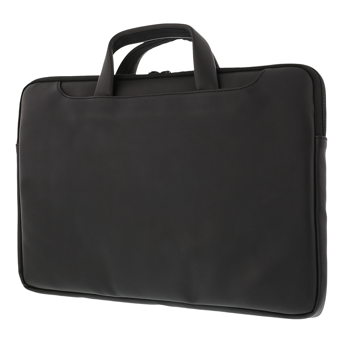 Deltaco Notebookväska upp till 15.6 tum, PU-läder, svart