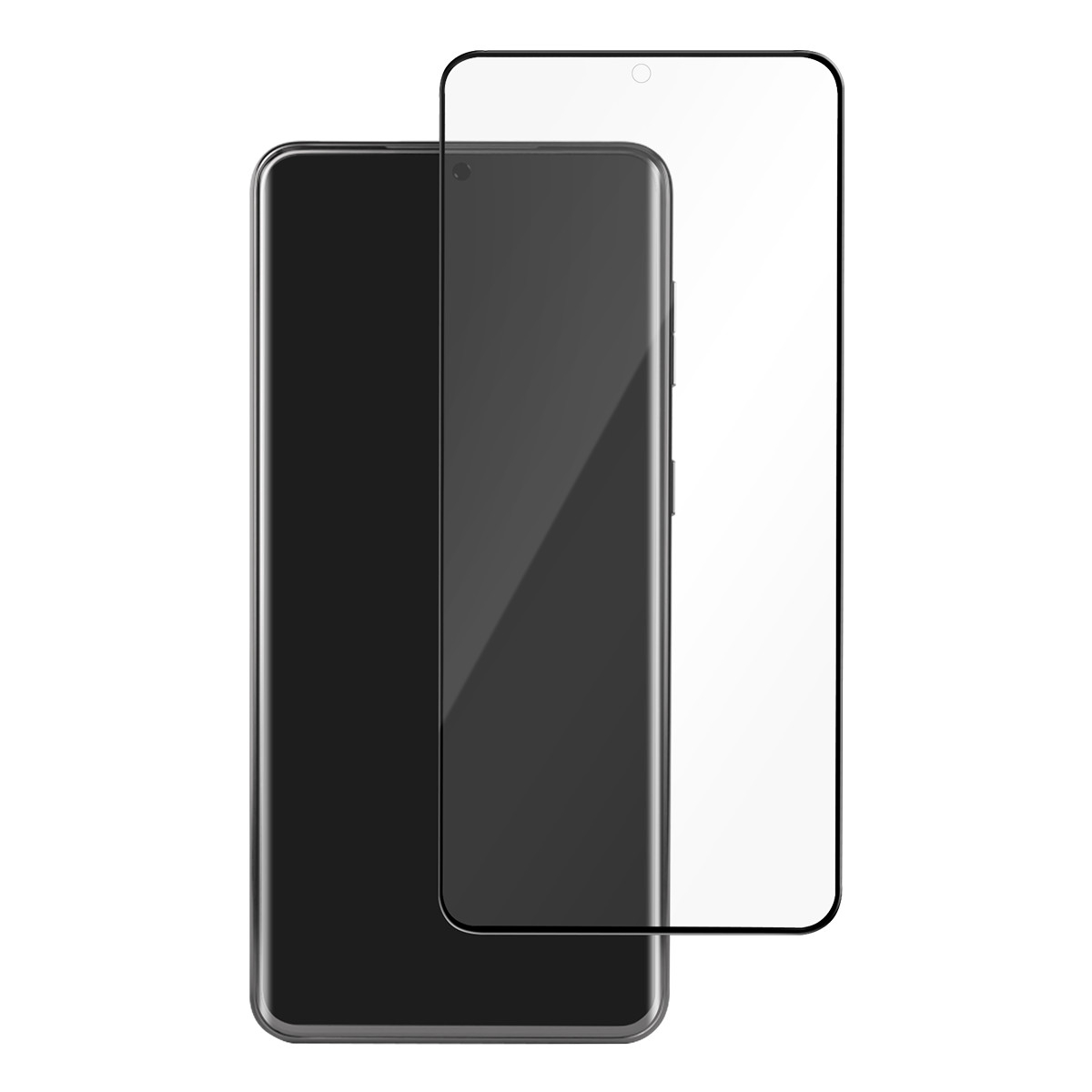 Deltaco 2.5D skärmskydd i härdat glas, Samsung Galaxy S21