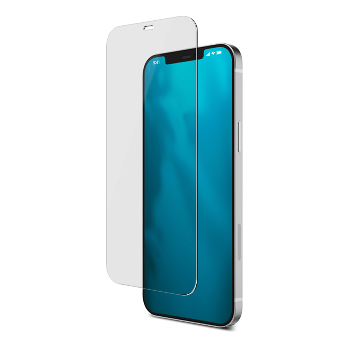 DELTACO skärmskydd i härdat glas, 2.5D, iPhone 12/12 Pro