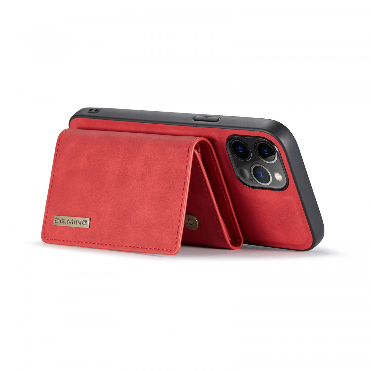 DG. MING M1-serie mobilskal till iPhone 12 Pro Max, röd