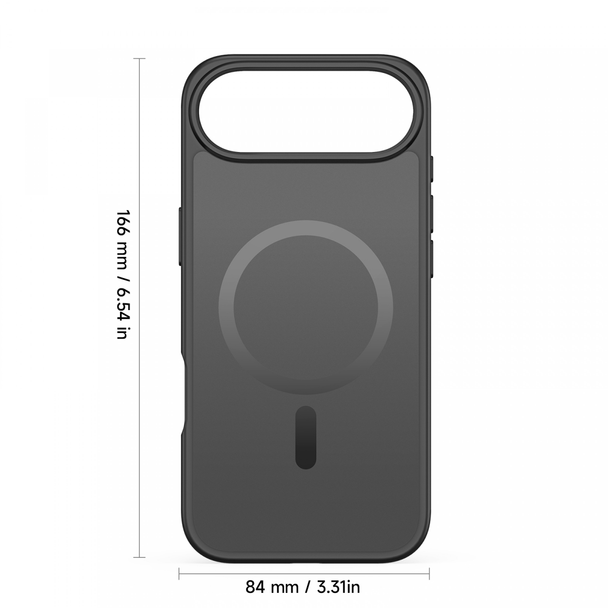 Dux Ducis Luxury magnetiskt skal till iPhone 17 Air, svart