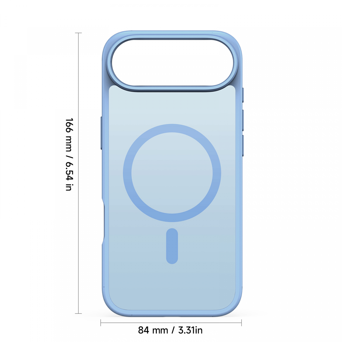 Dux Ducis Luxury magnetiskt skal till iPhone 17 Air, blå