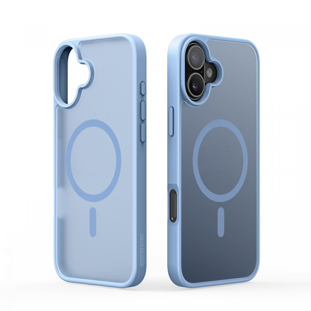 Dux Ducis Luxury magnetiskt skal till iPhone 17, blå