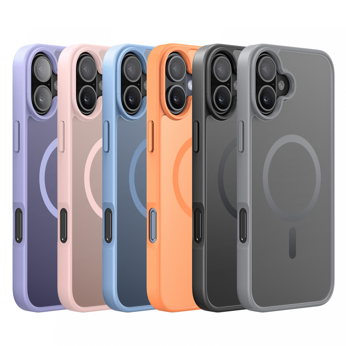 Dux Ducis Luxury magnetiskt skal till iPhone 17, blå