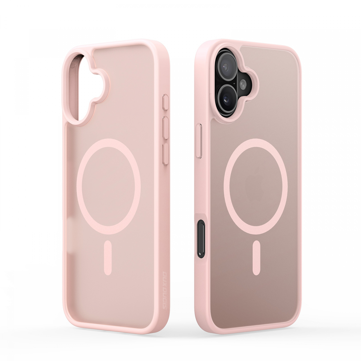Dux Ducis Luxury magnetiskt skal till iPhone 17, rosa