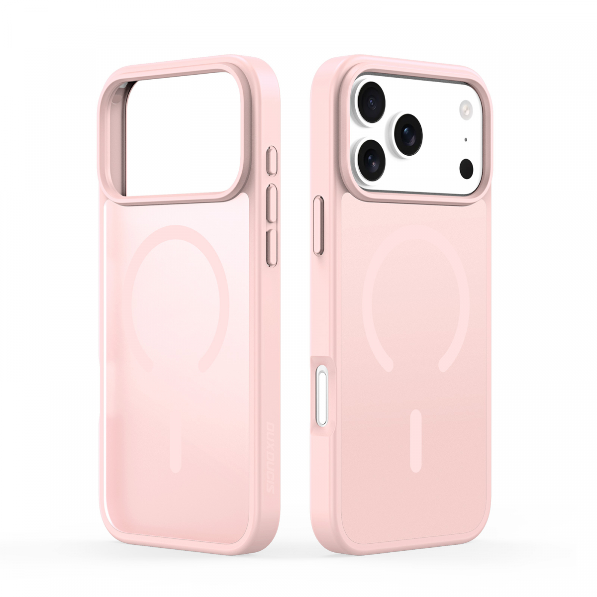Dux Ducis Luxury magnetiskt skal till iPhone 17 Pro Max, rosa