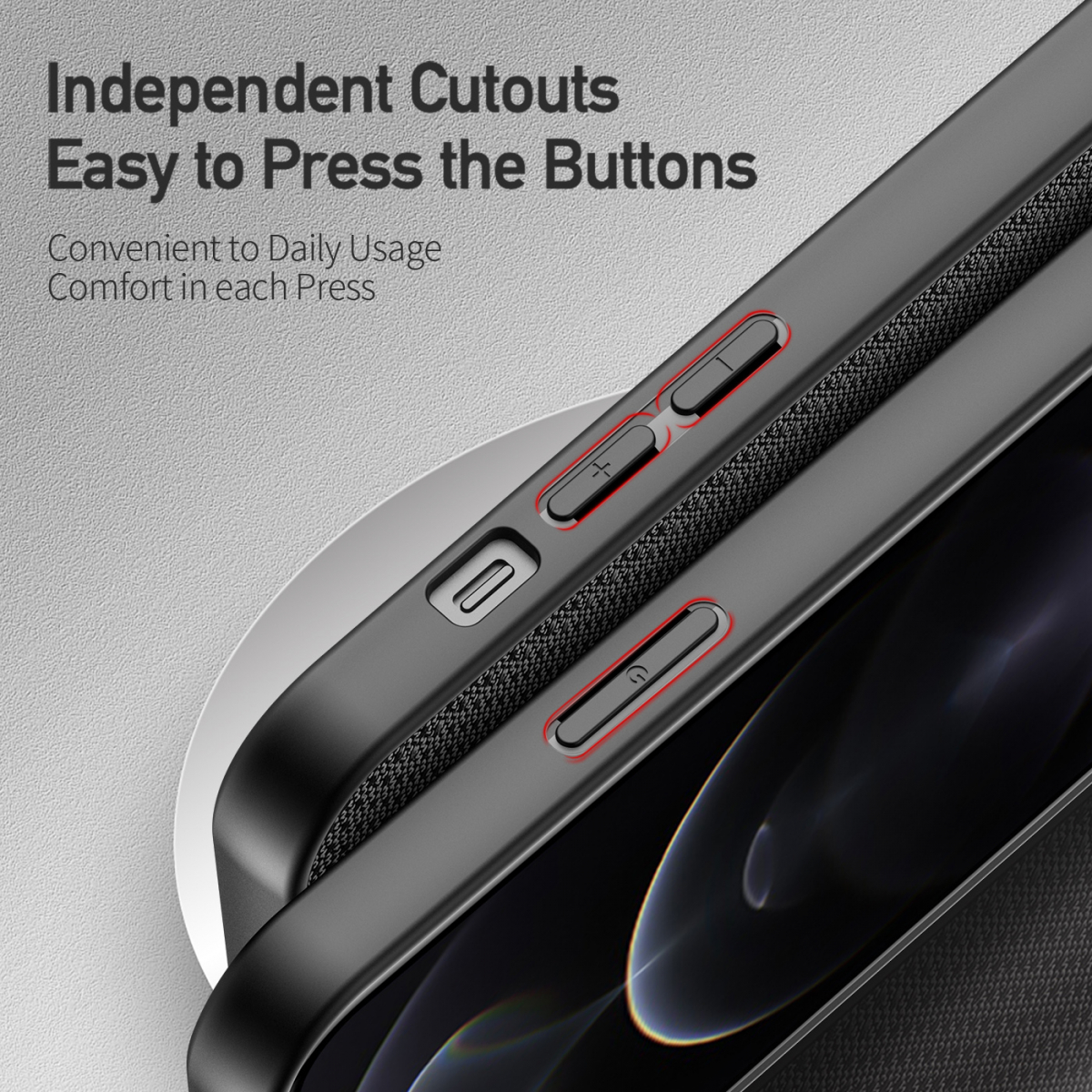 DUX DUCIS Fino mobilskal till iPhone 13 Pro Max, svart