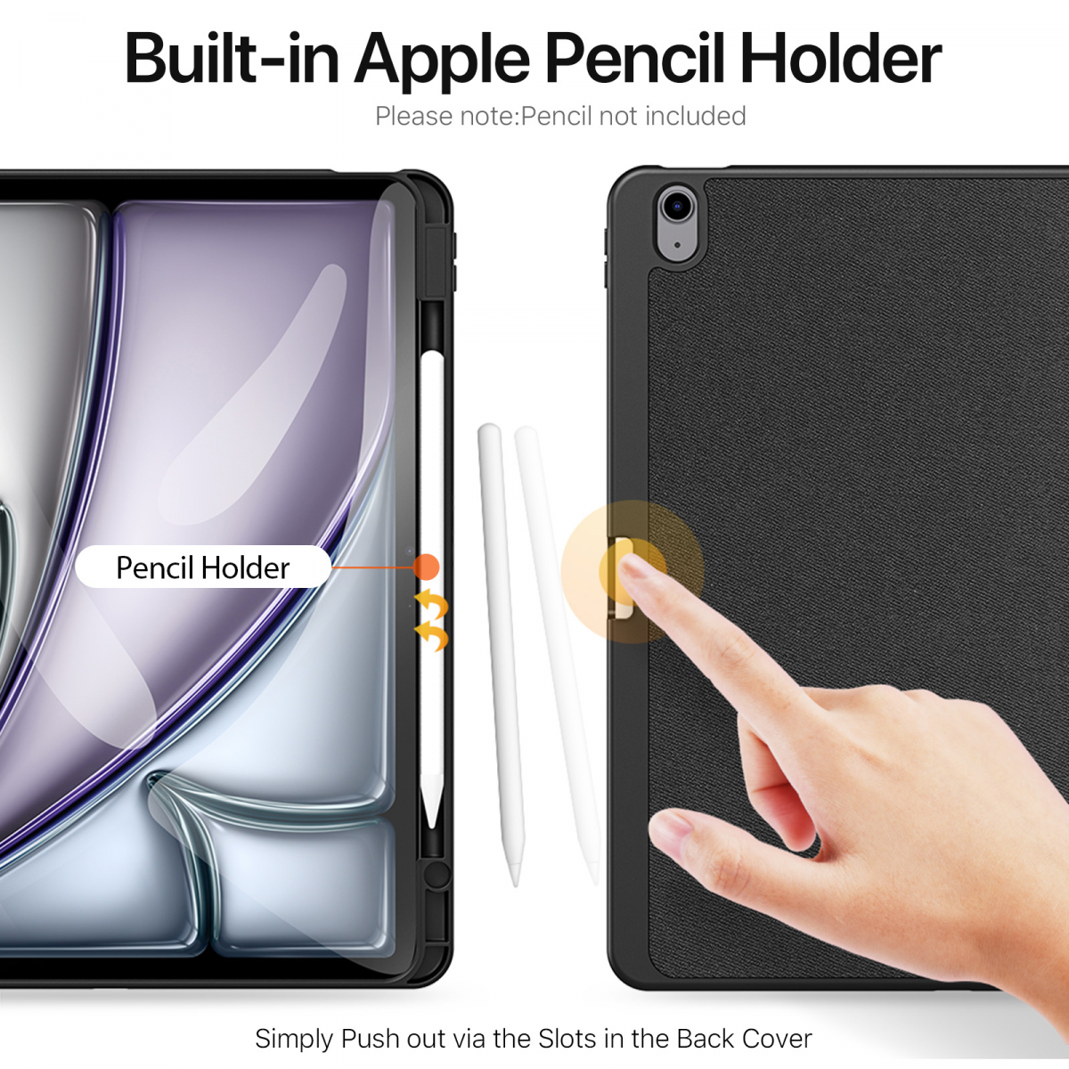 Dux Ducis Domo Series, iPad Air 13 (2024), svart
