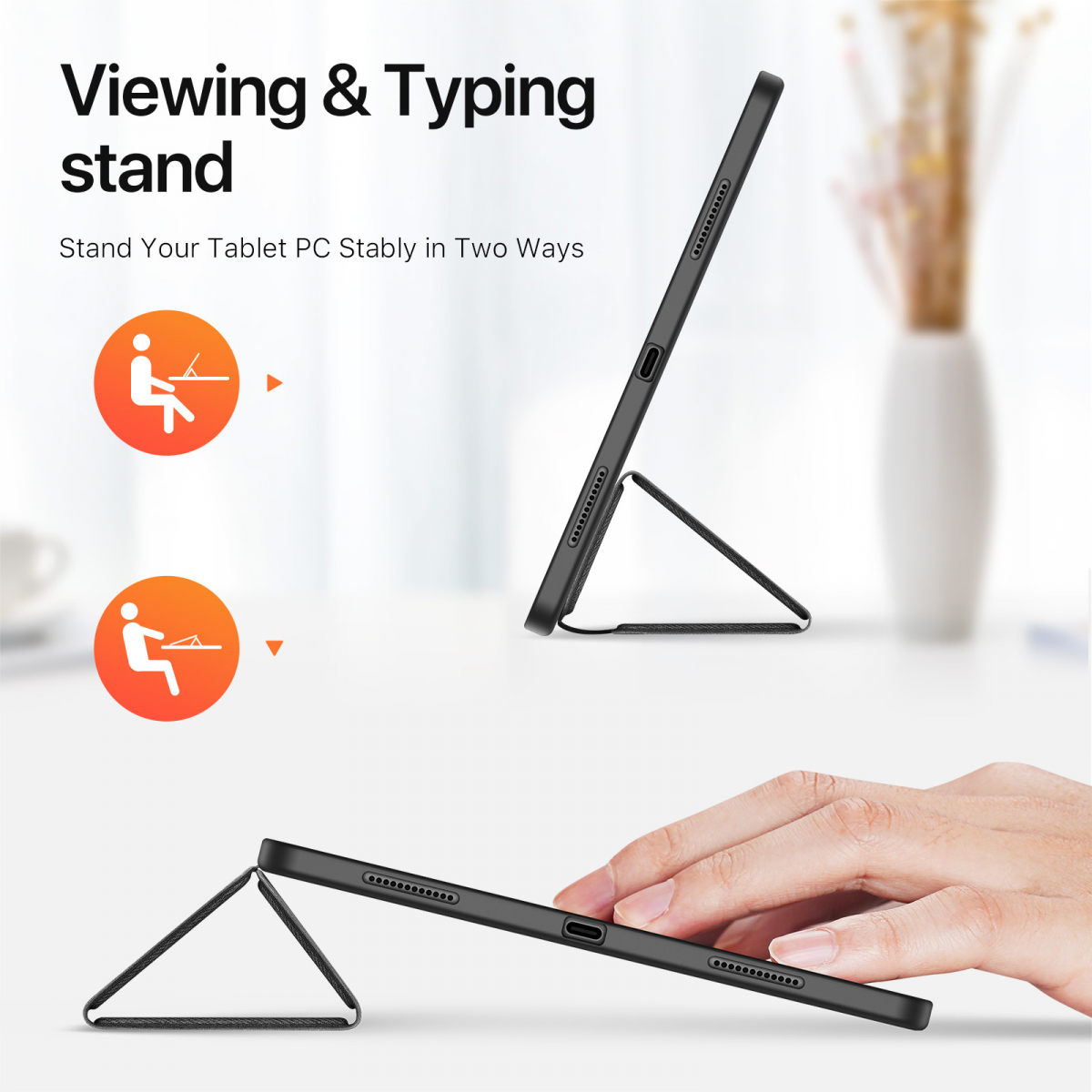 Dux Ducis Domo Series, iPad Air 13 (2024), svart