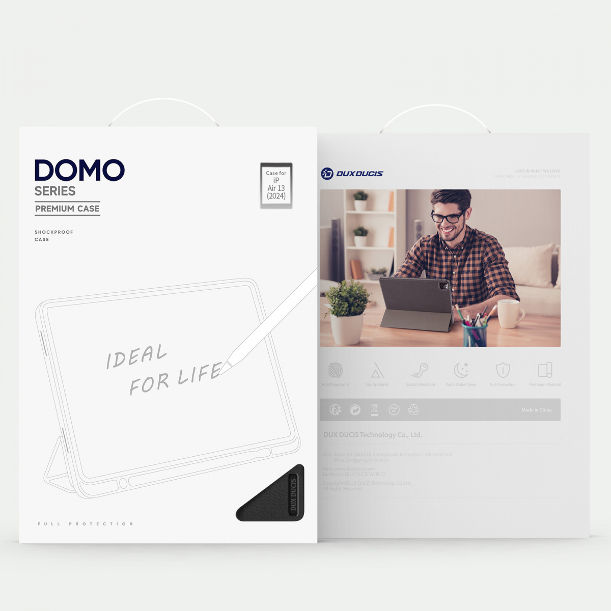 Dux Ducis Domo Series, iPad Air 13 (2024), svart