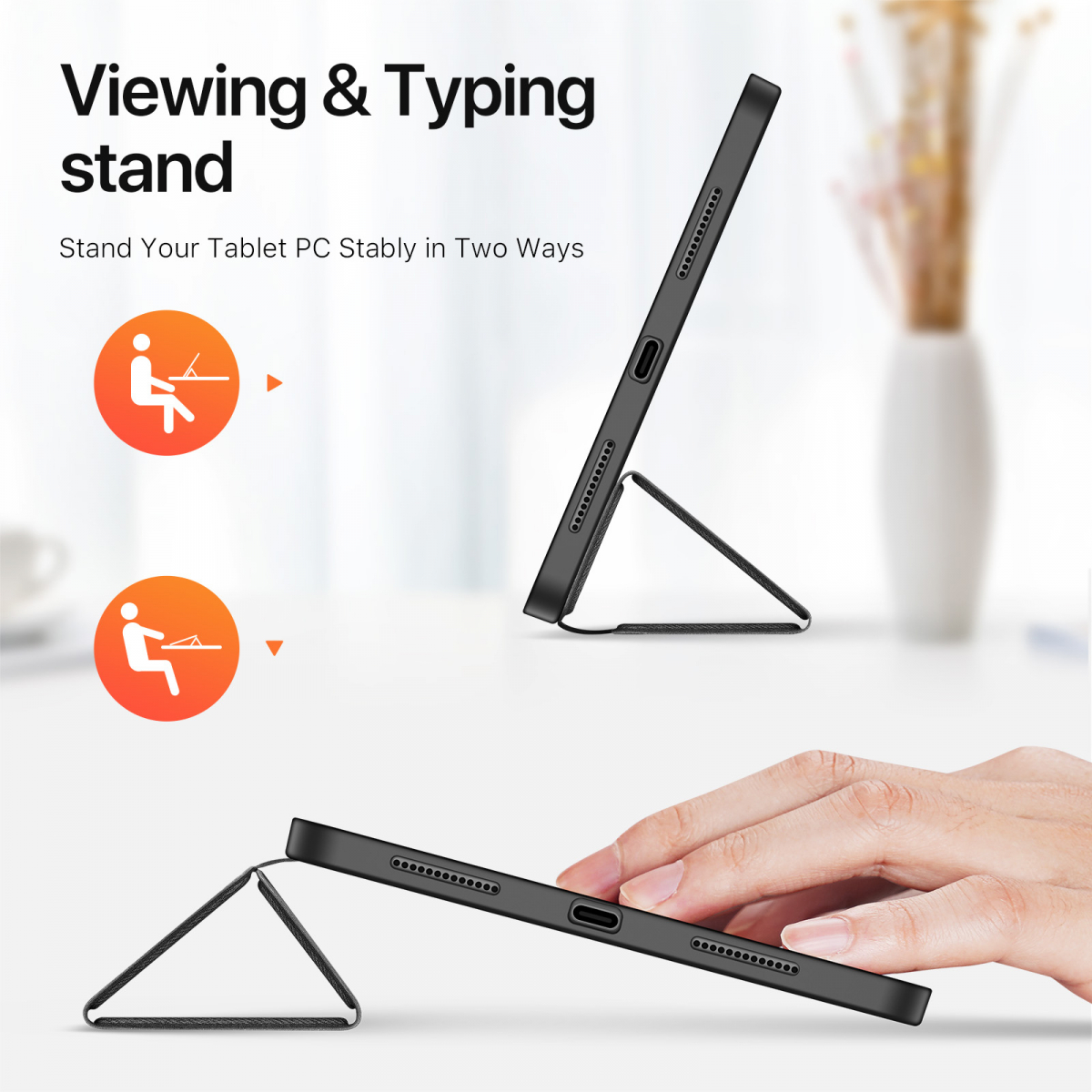 Dux Ducis Domo Series, iPad Pro 11 (2024), svart