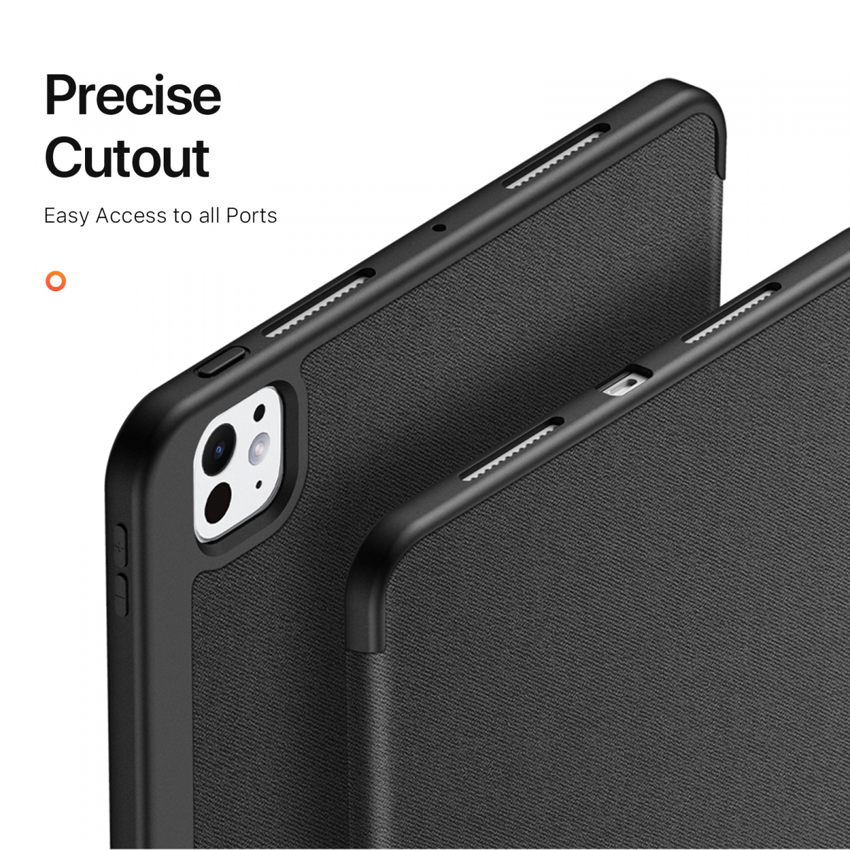 Dux Ducis Domo Series, iPad Pro 13 (2024), svart