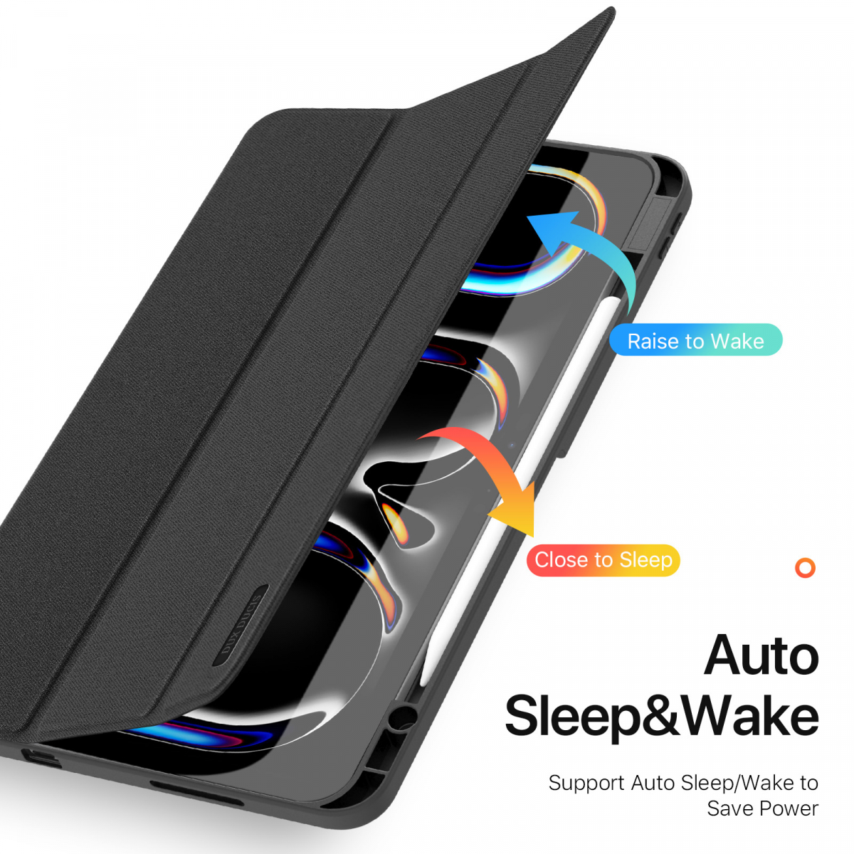 Dux Ducis Domo Series, iPad Pro 13 (2024), svart