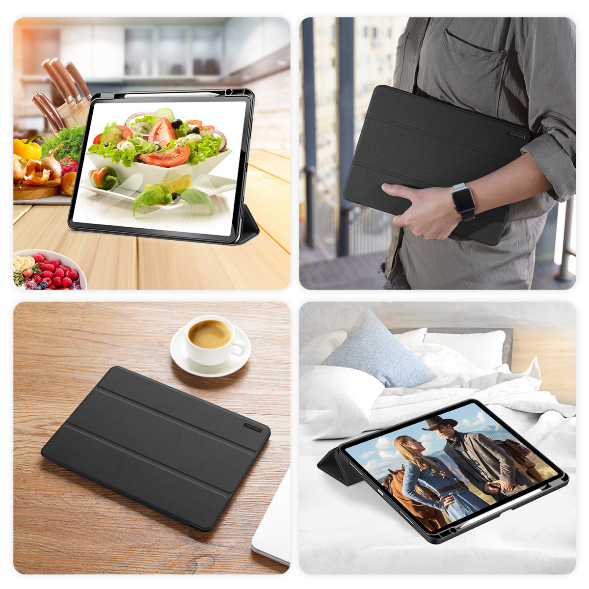 Dux Ducis Domo Series, iPad Pro 13 (2024), svart