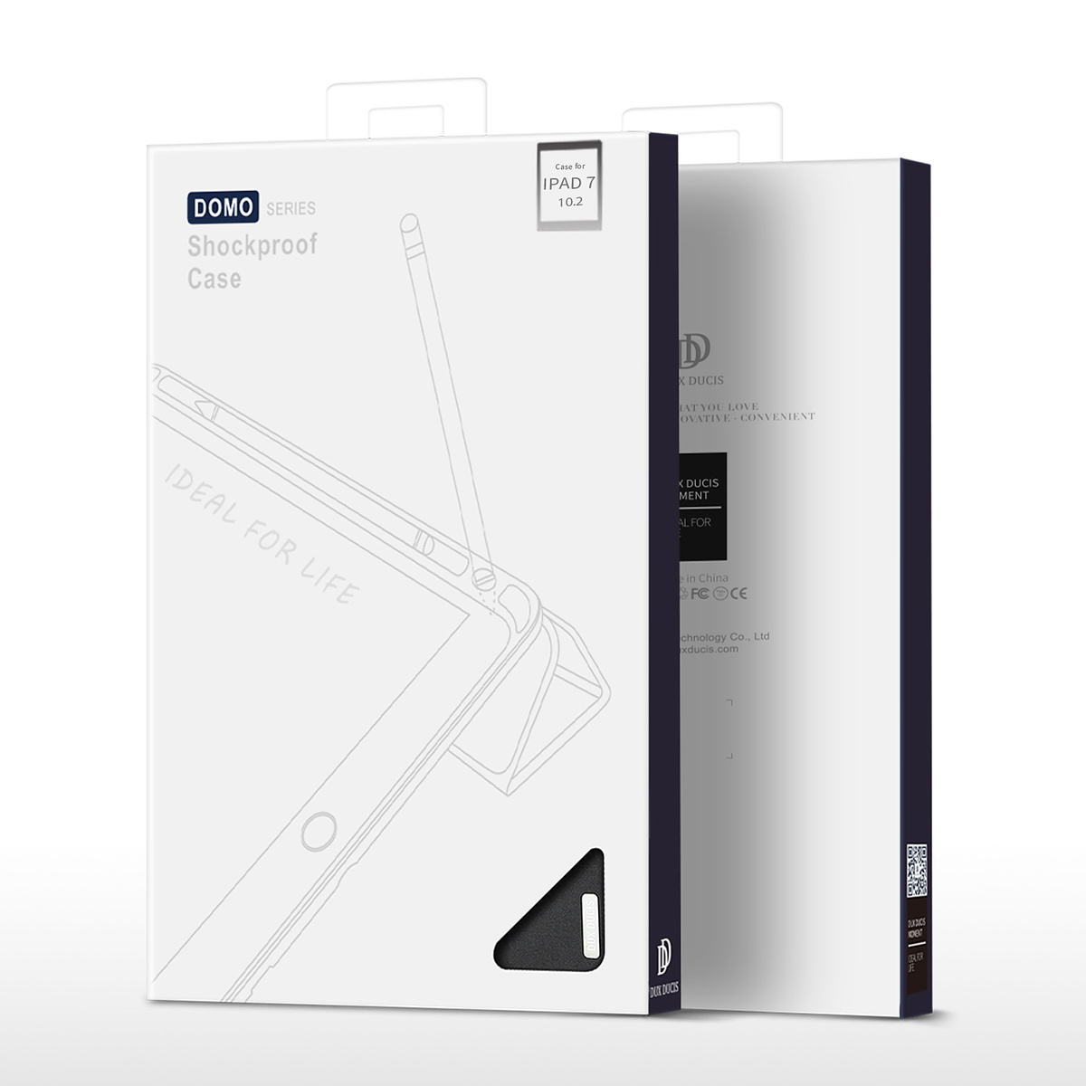 Dux Ducis Domo series, iPad 10.2 (2019-2021), svart