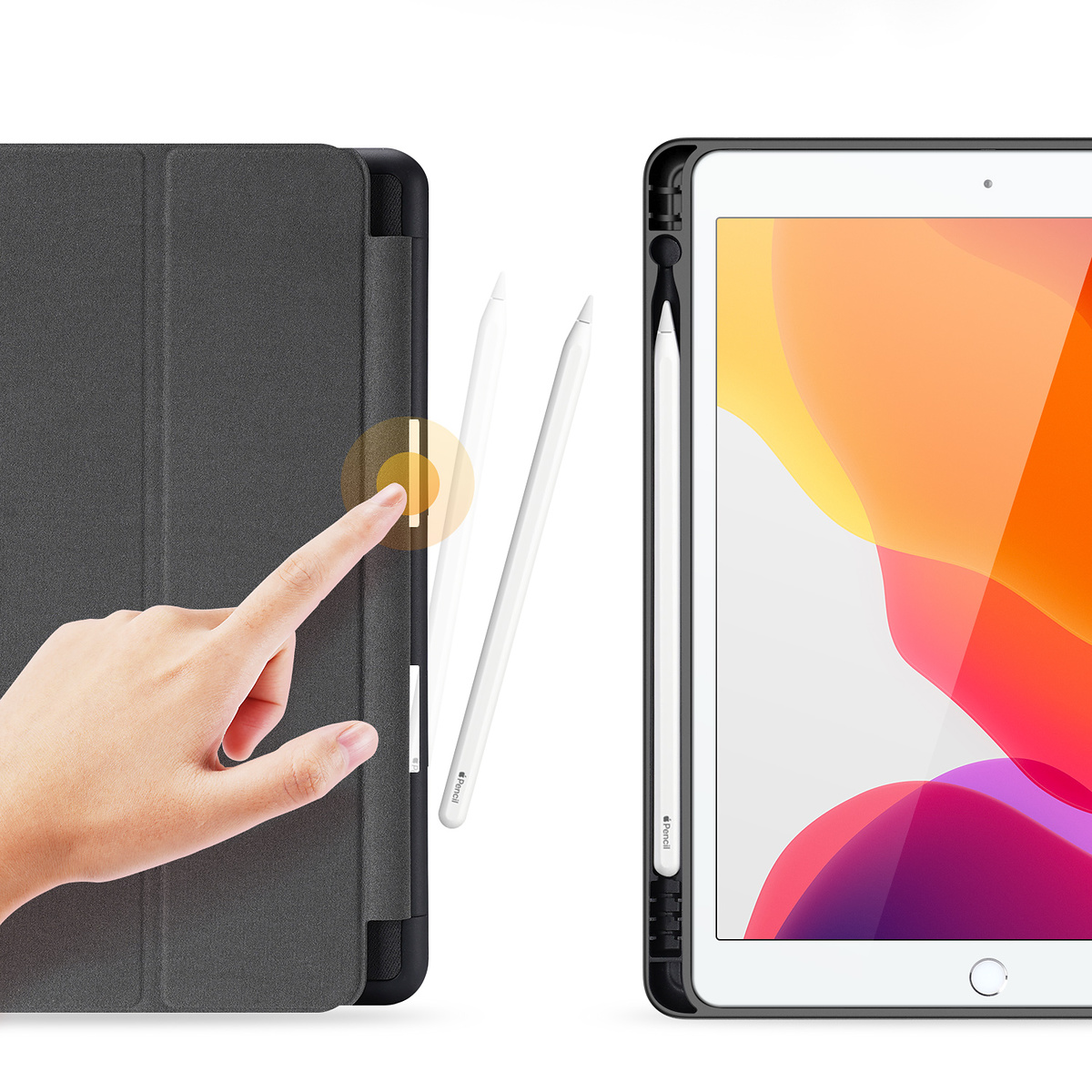 Dux Ducis Domo series, iPad 10.2 (2019-2021), svart
