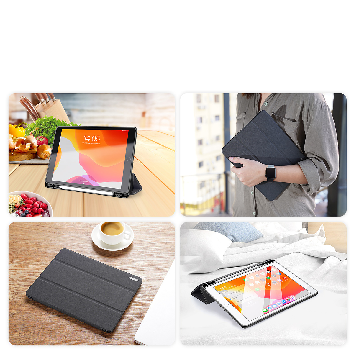 Dux Ducis Domo series, iPad 10.2 (2019-2021), svart