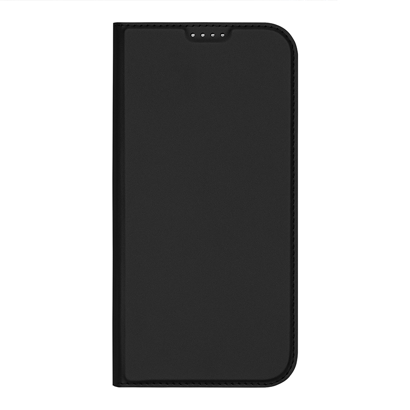 DUX DUCIS Skin Pro Series läderfodral, iPhone 16 Pro, svart