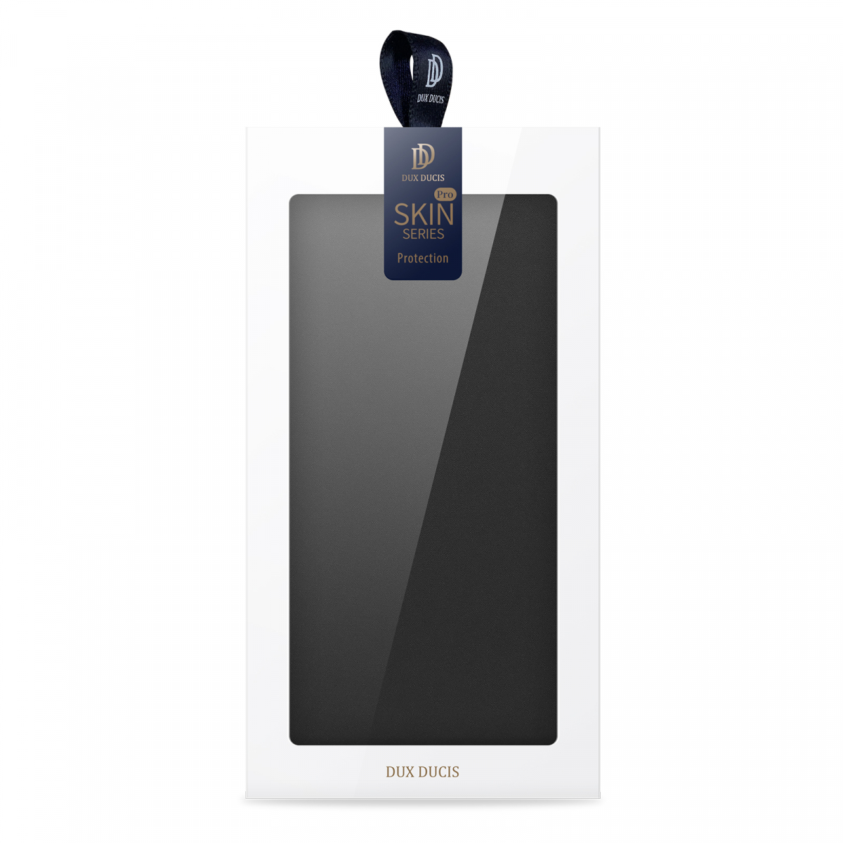 DUX DUCIS Skin Pro Series läderfodral, iPhone 16 Plus, svart