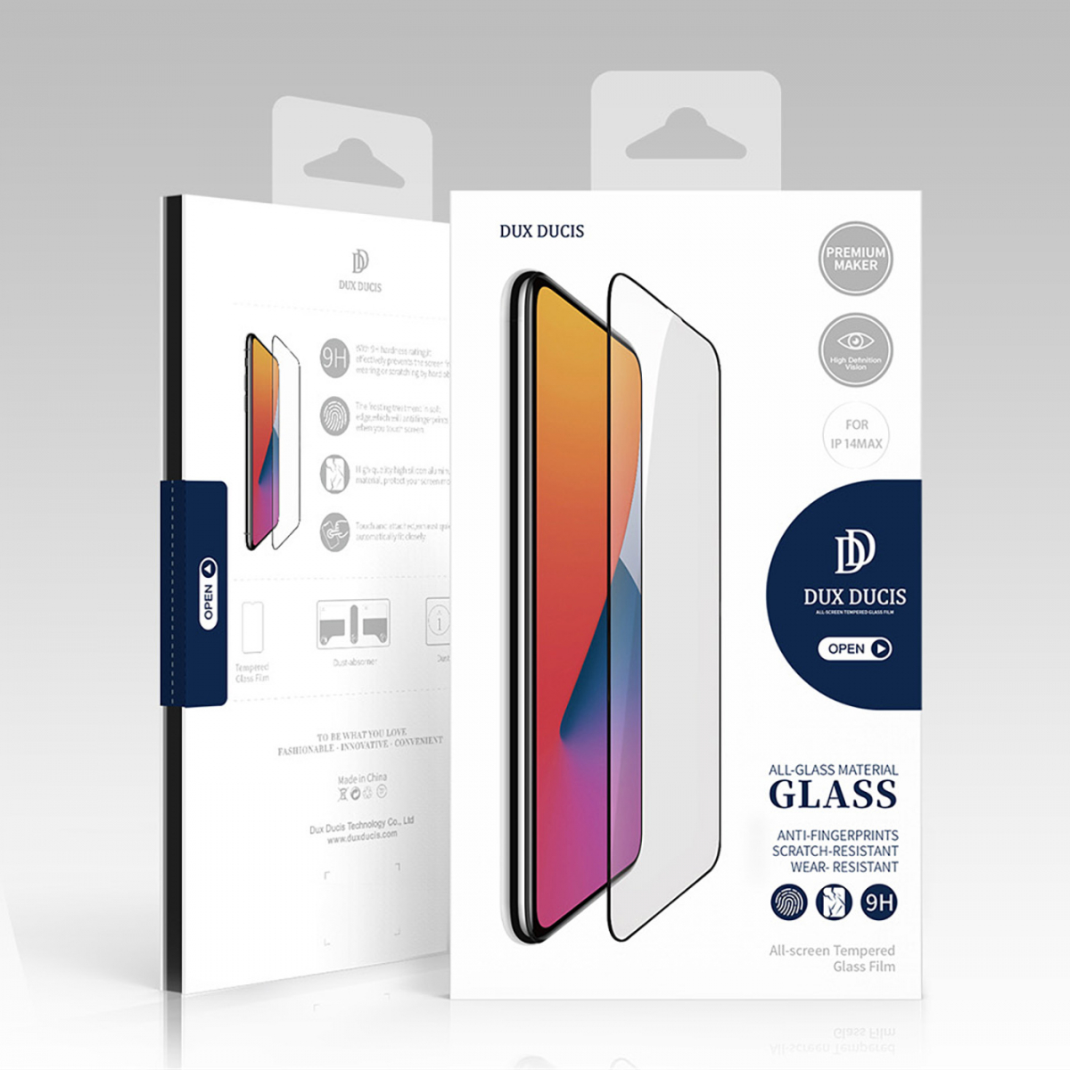 DUX DUCIS skärmskydd i härdat glas till iPhone 14 Plus