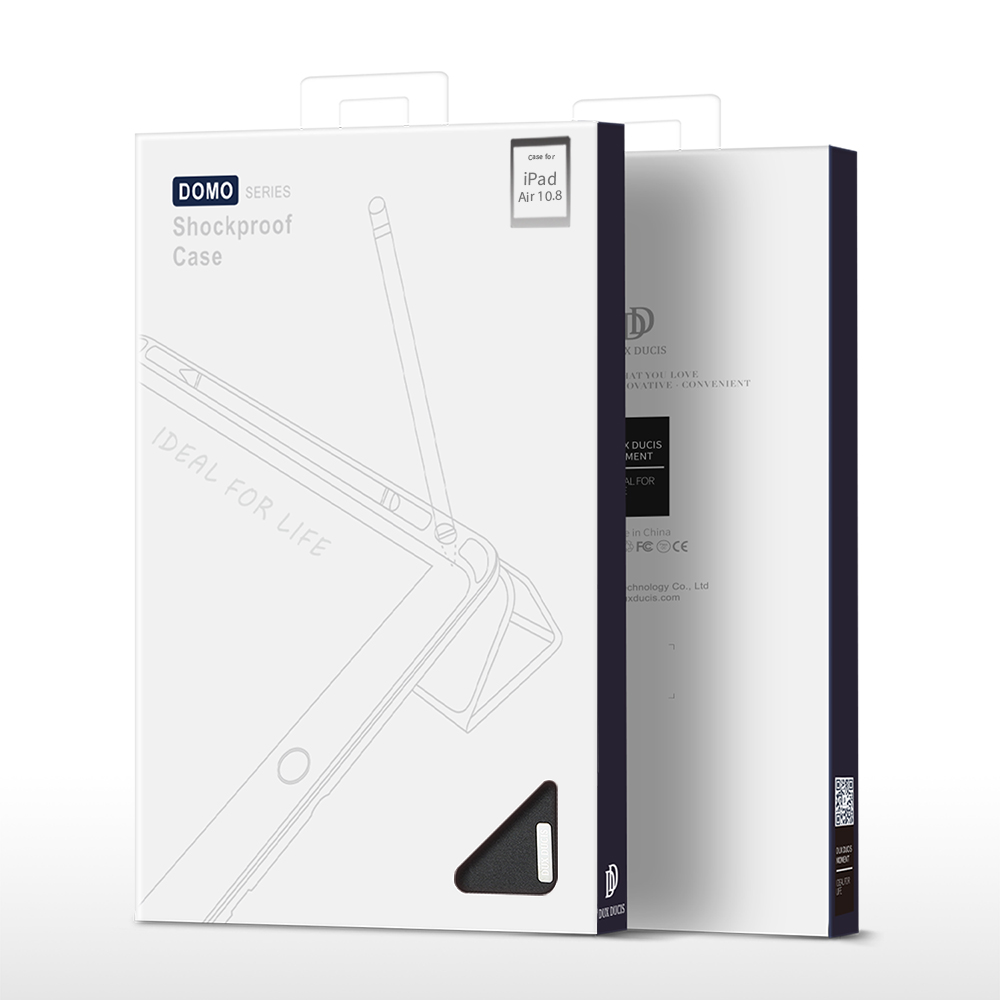 DUX DUCIS Domo Series fodral till iPad Air 10.9, svart