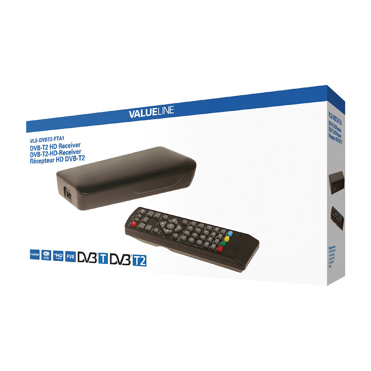 DVB-T2, Full HD, Mottagare, 1080p, Okodade (FTA)