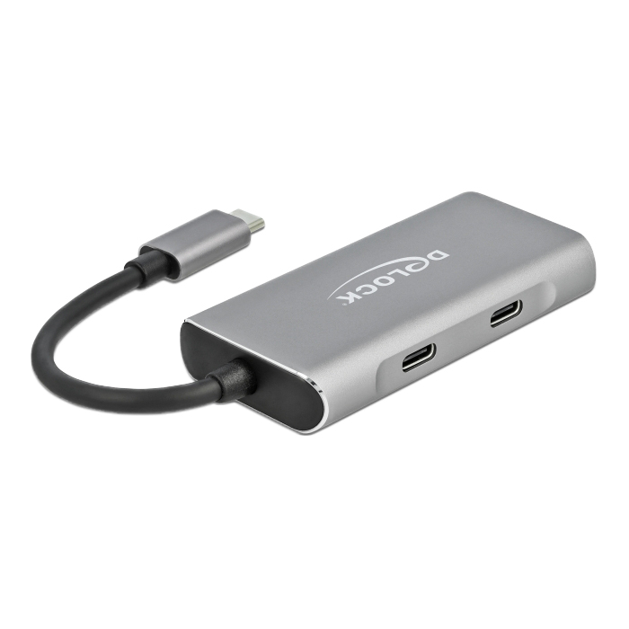 Delock External USB 3.2 Gen 2 USB-C hubb, 2xUSBA+2xUSBC, 7.5W