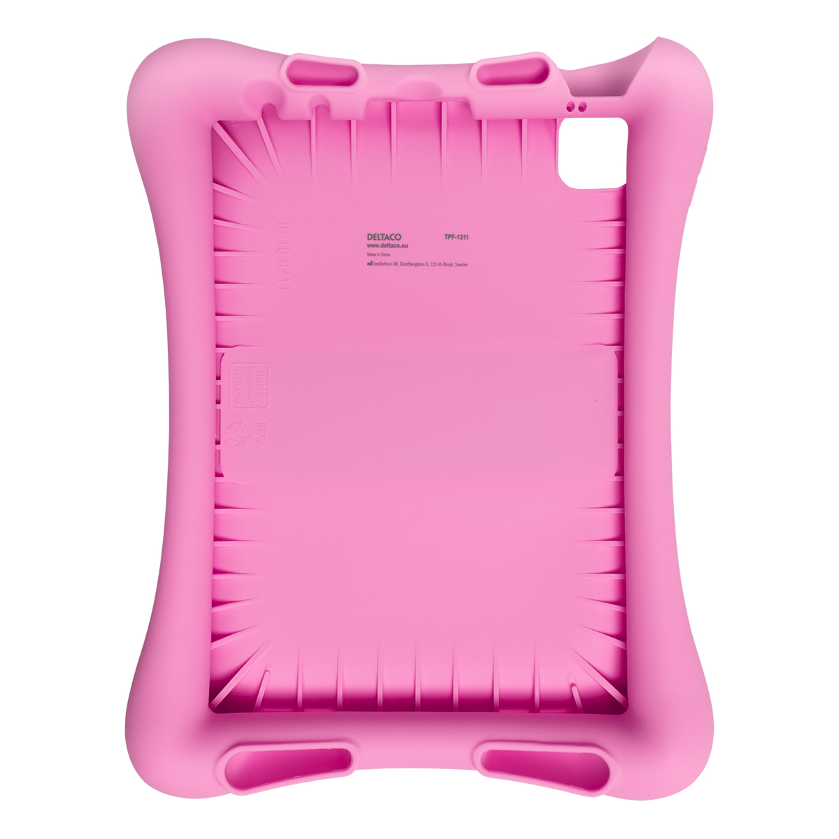 Deltaco Barnfodral till iPad Air 10.9/iPad Pro 11, rosa