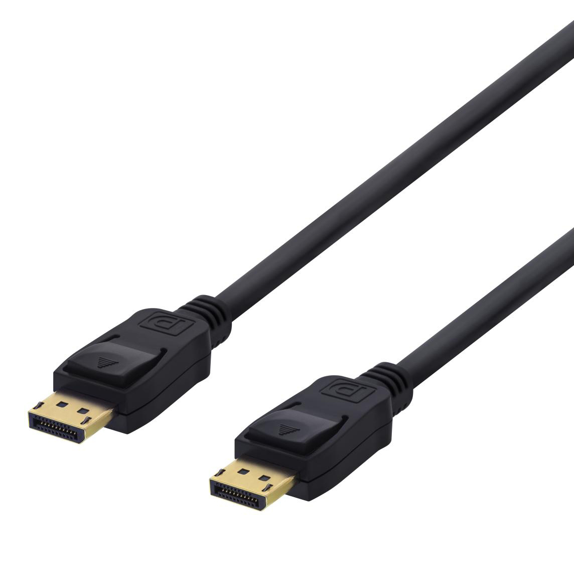 Deltaco DisplayPort-kabel, 4K UHD, DP 1.2, 1.5m