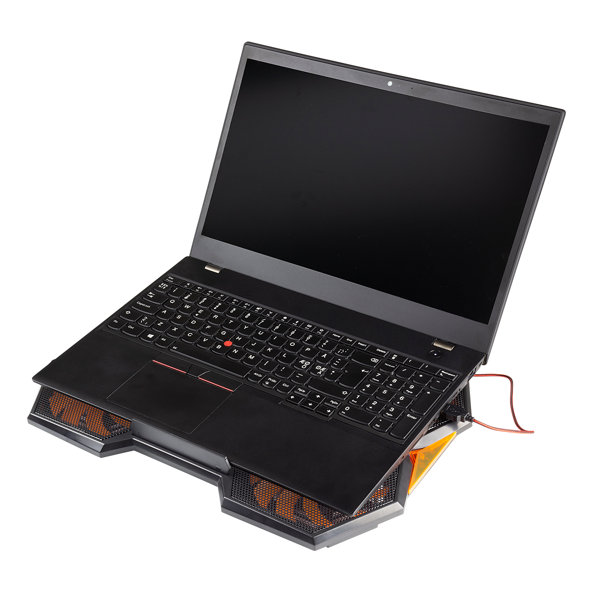 Deltaco GAMING Laptopkylare, 1000-1300 RPM, 2xUSB-A