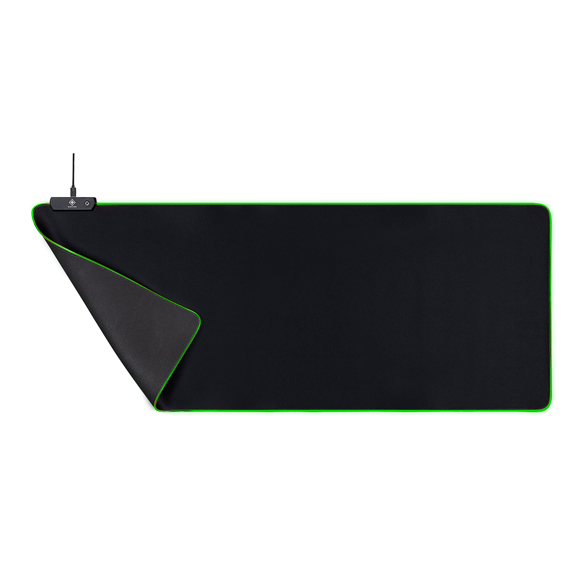 Deltaco GAMING musmatta, 3 RGB lägen, 90x36cm, svart