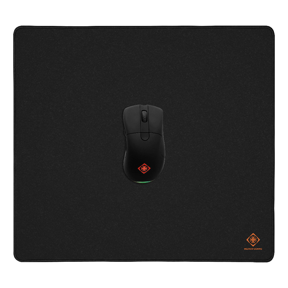 Deltaco Gaming DMP460 L Musmatta, 450x400x4mm, svart