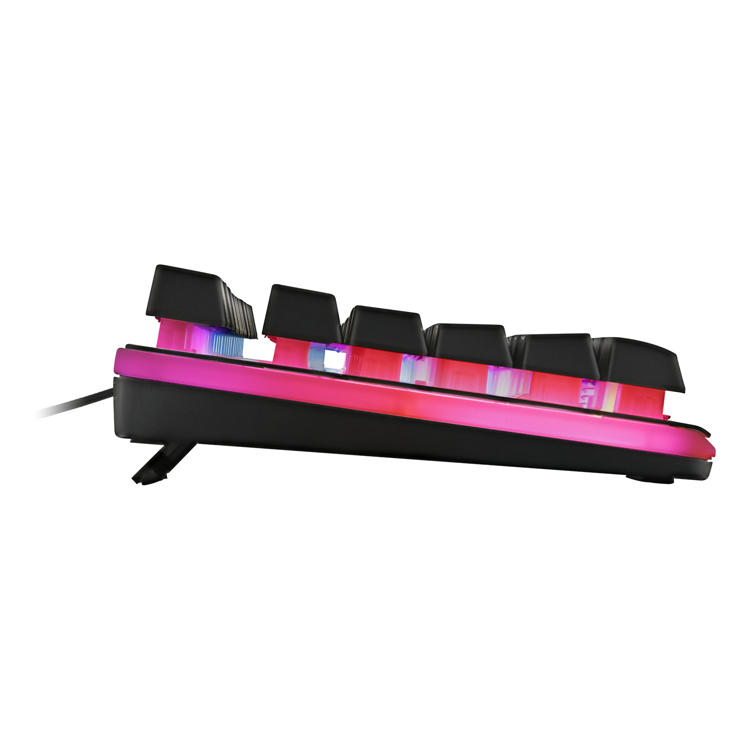 Deltaco Gaming tangentbord, membranbrytare, RGB belysning