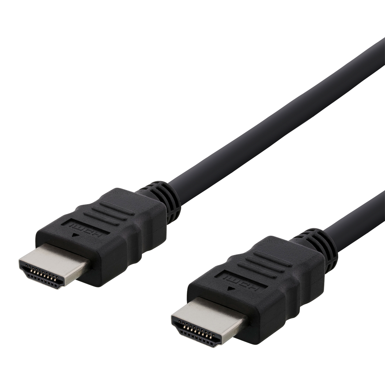 Deltaco HDMI kabel, CCS, High Speed, Ethernet, 1m, svart