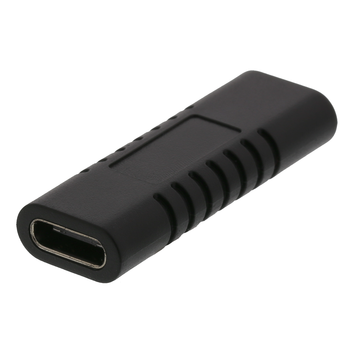 Deltaco USB-C till USB-C miniadapter, svart