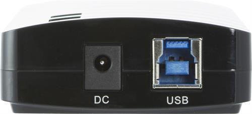 Deltaco USB3.0 hubb svart, 7-port