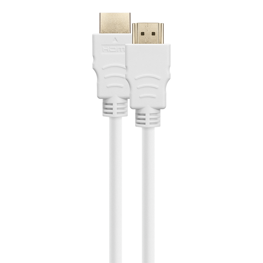 Deltaco Ultra High Speed HDMI-kabel, 48Gbps, 8K, 1m, vit