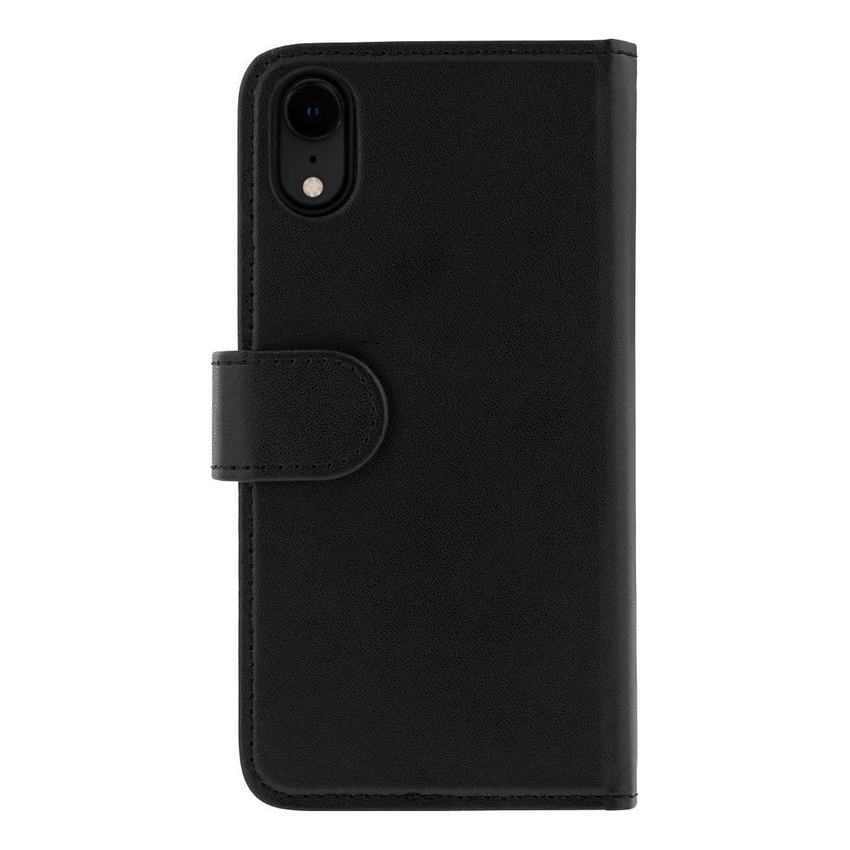Deltaco plånboksfodral för iPhone XR, magnetskal, svart