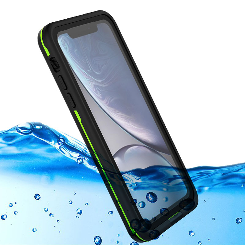Vattentätt TPU skal till iPhone XR, svart