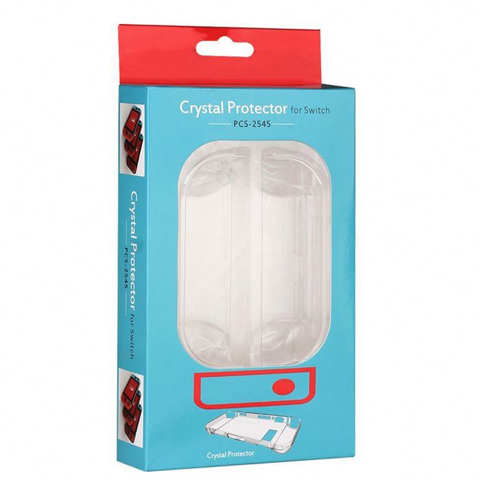 Crystal Segmenterat transparent skal till Nintendo Switch