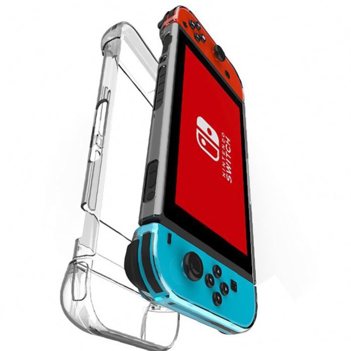 Crystal Segmenterat transparent skal till Nintendo Switch